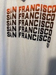 NWT MLB Genuine Merchandise San Francisco Giants Men’s 2XL 3/4 Sleeve T-Shirt