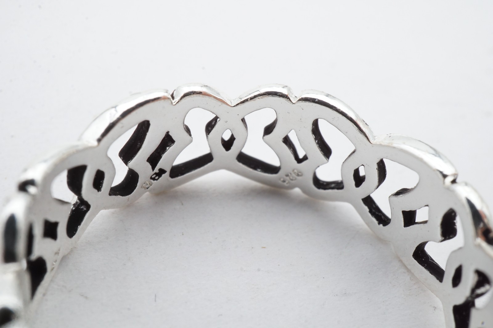 Sterling Silver 925 Butterfly Ring Size 8 I7