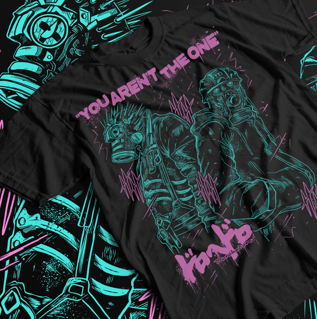 You Arent The One Dorohedoro Shirt Caiman Tshirt Nikaido TShirt Anime  All Size.
