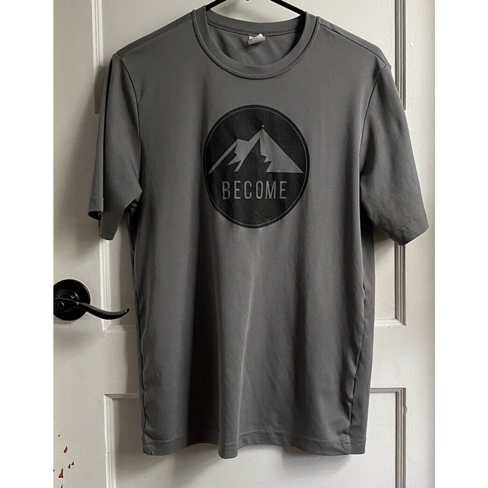 Sport Tek Men’s ST 350 Posicharge Competitor Tee Gray sz. S BECOME Graphic Comfy gallery