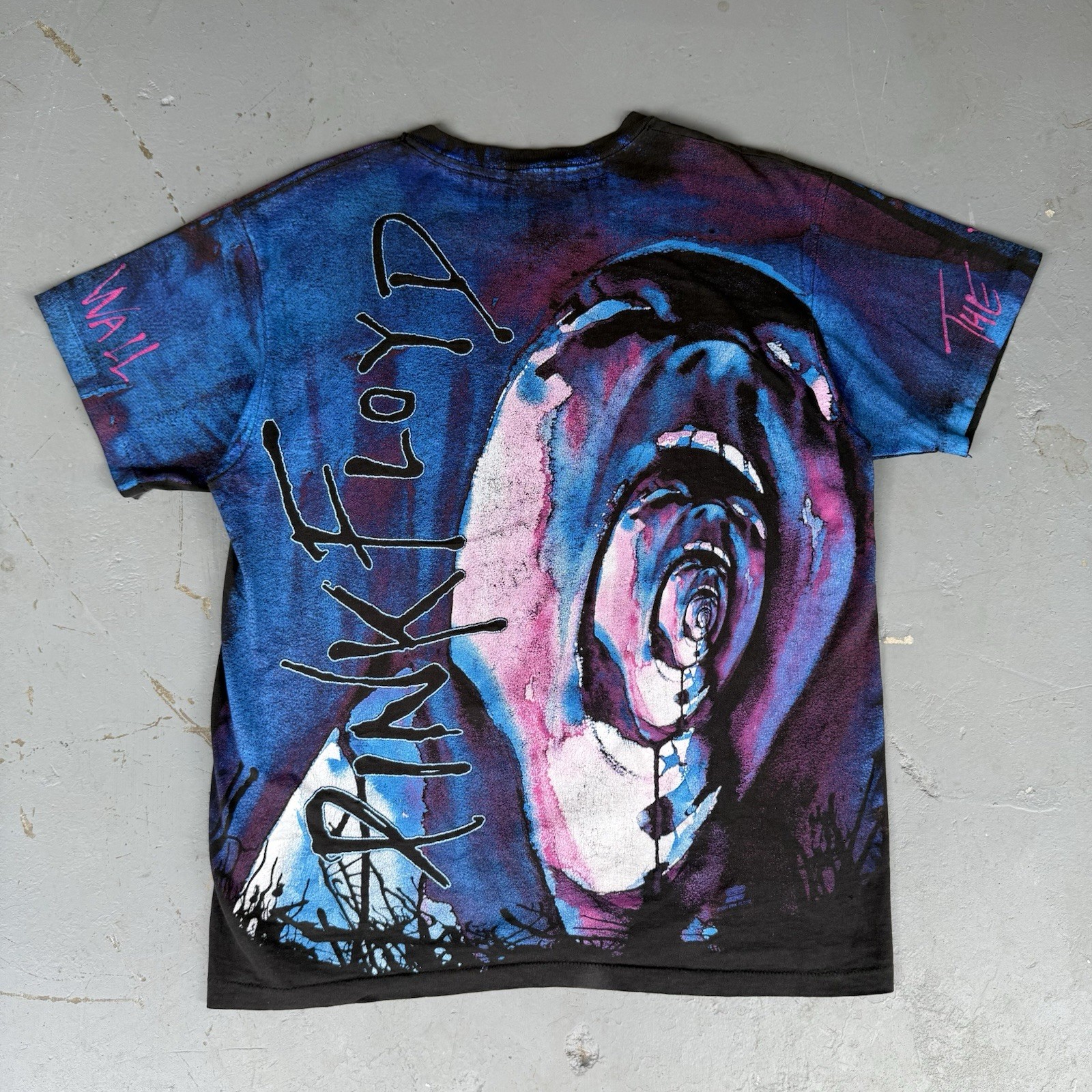 1994 Vintage Pink Floyd Winterland AOP Single Stitch Size Large Tshirt gallery
