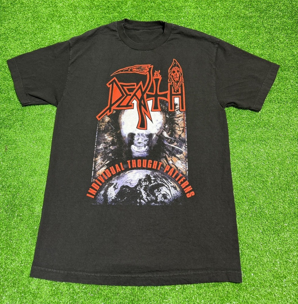 2011 Death individual Thought Patterns Reprint Short Sleeve Shirt METAL BAND S/M