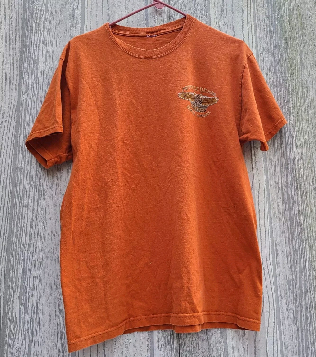 Bike Week Large T-Shirt 2008 Myrtle Beach Rally 62nd Motorcycle Eagle Wings gallery