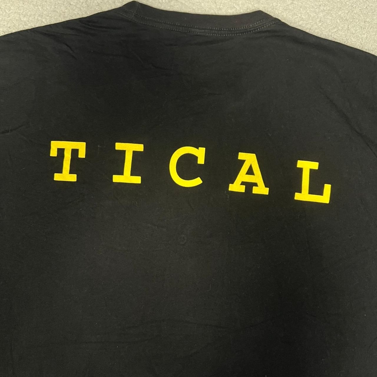 Method Man Tical Bees T Shirt Men's Size 2XL XXL Black Wu-Tang Clan 2-Sided Tee gallery