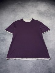 BRUNELLO CUCINELLI Luxury Casual Formal Layered Purple Vintage Shirt RRP750$+