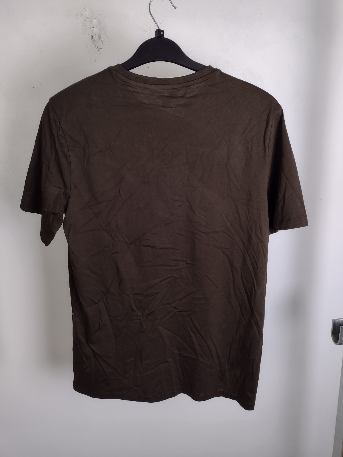 Autograph Men's 2Pcs Supima Cotton T-shirts Size S Black & Olive NEW gallery