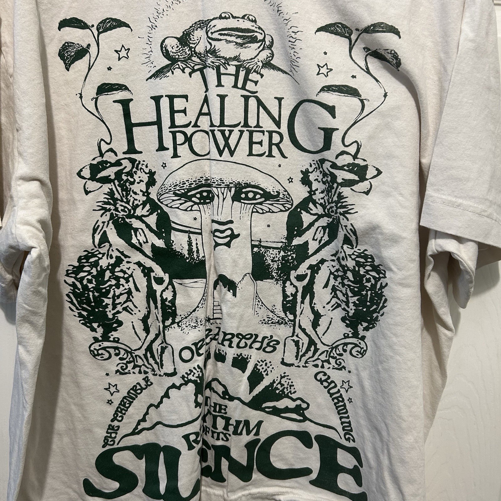 Awake Happy The Rhythm Of Silence Limited Edition Boxy Tee Size XL Shirt gallery