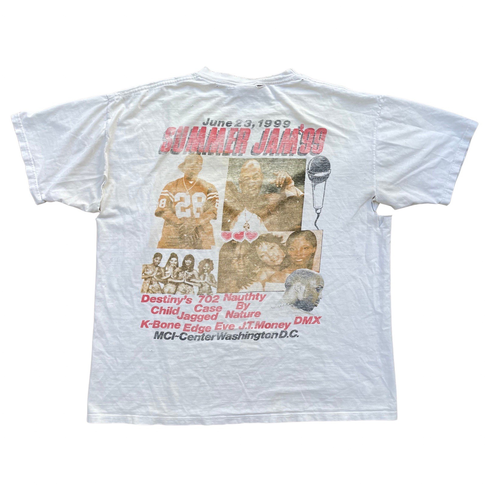 Vintage Summer Jam 1999 Rap Tee Shirt Size Large RARE gallery