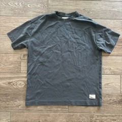 Reserved Supply Oversized T Shirt Men Large Gray Crew Neck Short Sleeve Tee