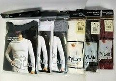 New Men’s CityLAB Fitted Thermal Crewneck Shirt Select Color & Size