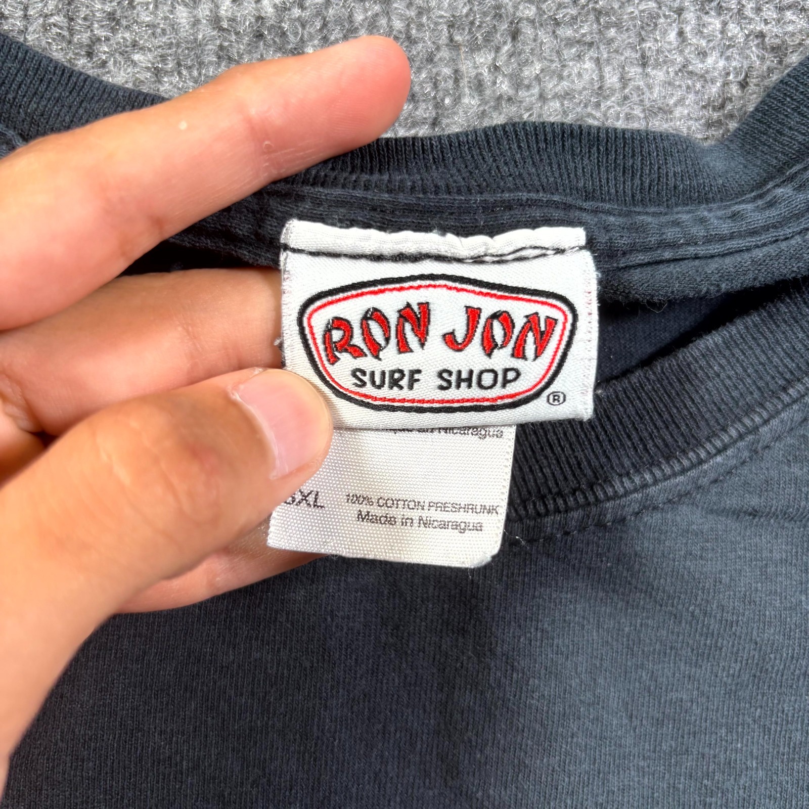 Ron Jon Surf Shop T-Shirt Men's 3XL Gray Cotton Cocoa Beach Graphic Outdoor gallery