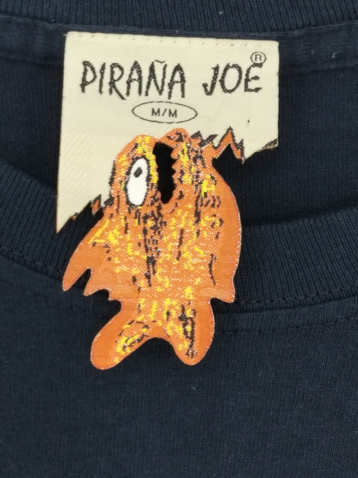 Pirana Joe Fishing Time Cayman Islands Shirt Youth Medium Blue Beach 2192 gallery