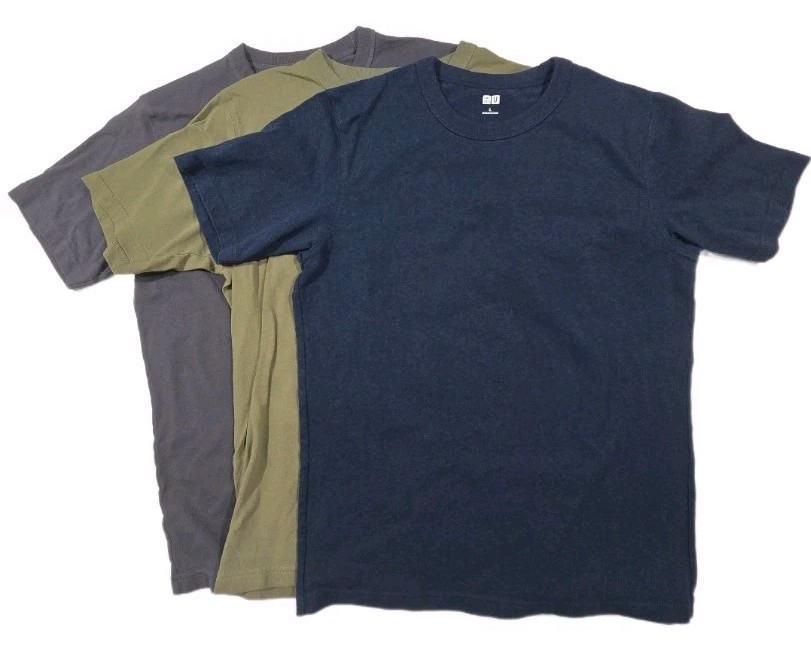 Lot Of 3 UNIQLO Men’s Tshirts, *Large (See Description)
