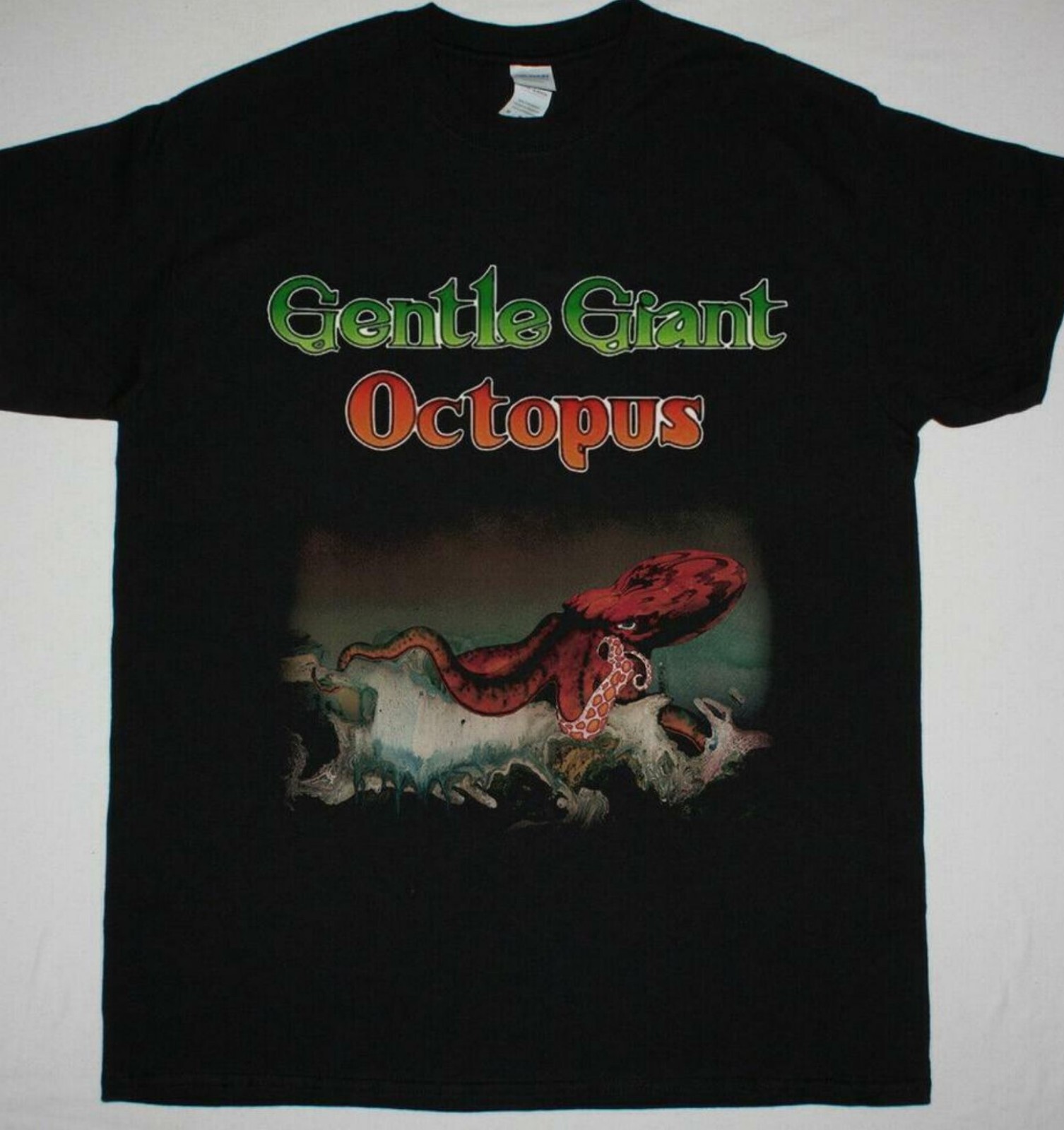 Gentle Giant Octopus Progressive Rock Yes Camel T-Shirt Holiday Gift Unisex Tee gallery