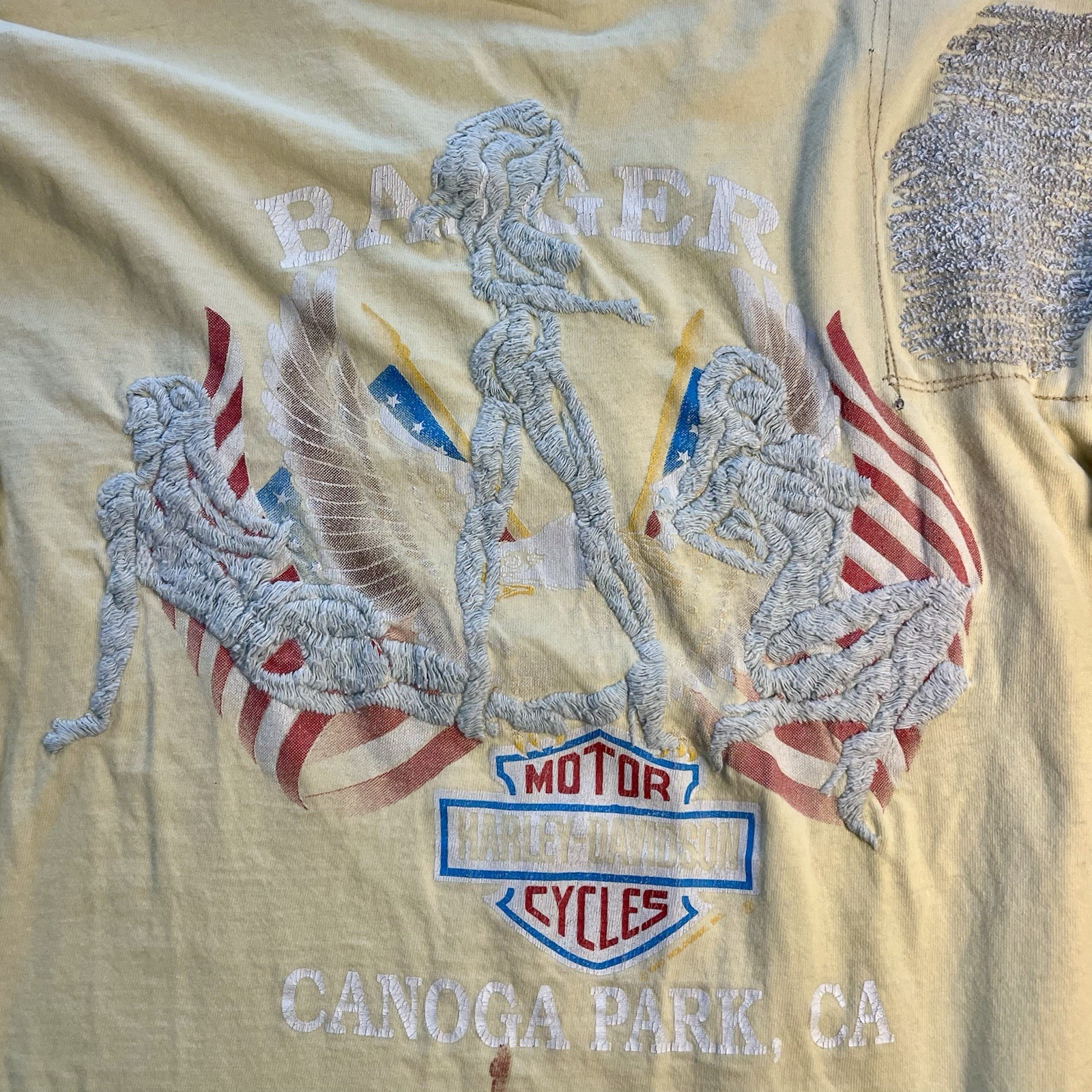 The Great Wall of China Men’s Long Sleeve Cotton T Shirt Used Vintage Good XXXL gallery