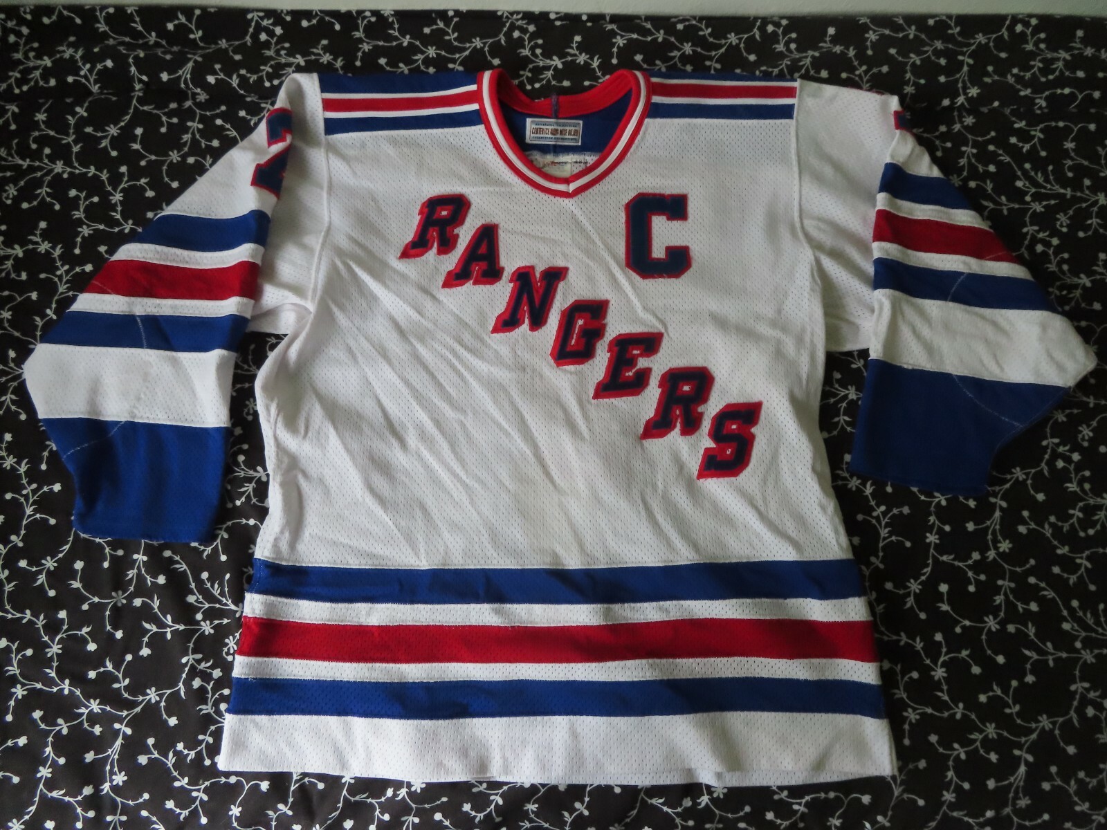 CCM New York Rangers Authentic Jersey mens #7 made in usa Sean farrell gallery