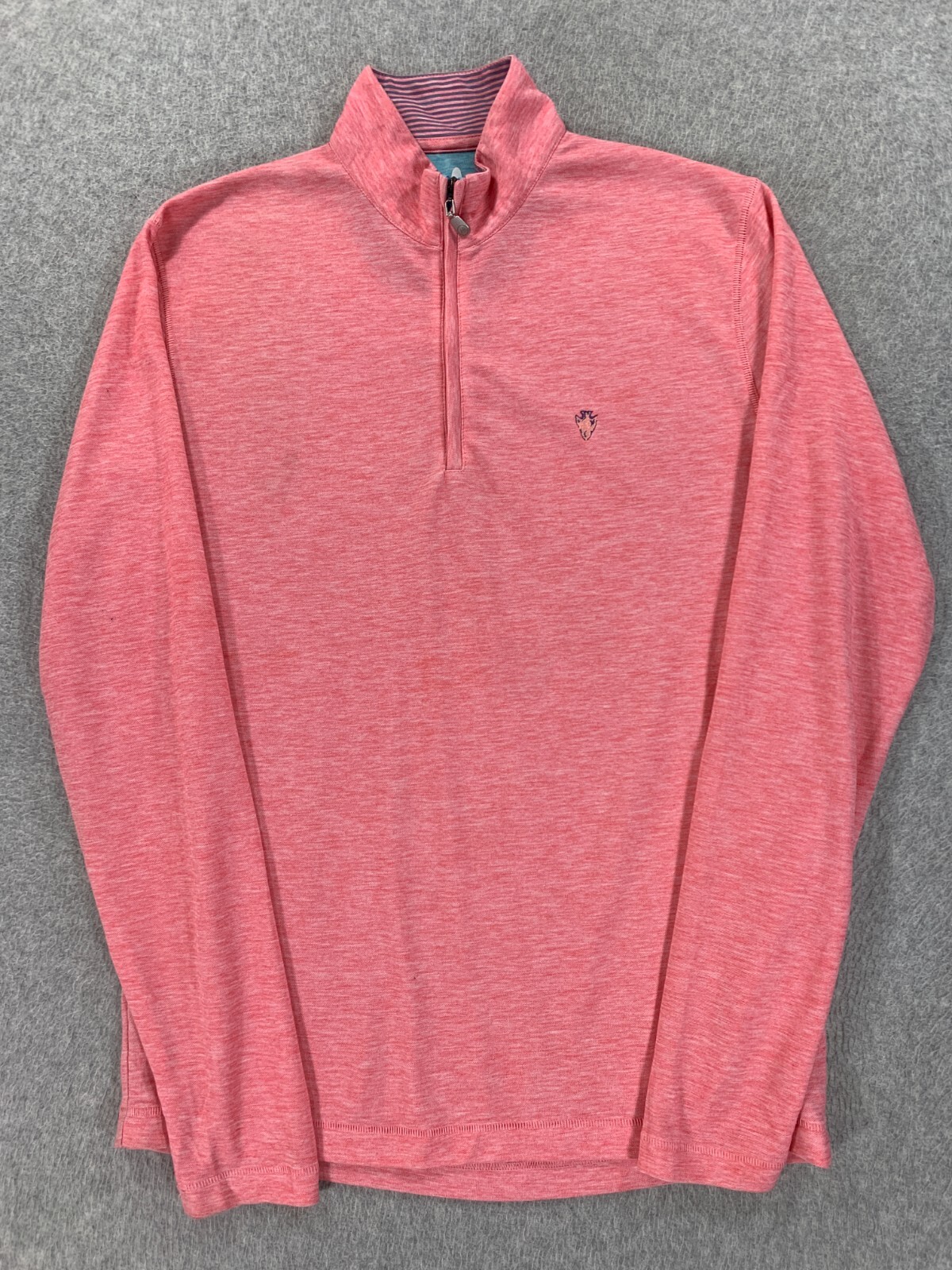Johnnie-O 1/4 Zip Long Sleeve Golf Pullover Shirt (Women’s Small) Pink