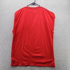 CR24 Red T-shirt (4X) “Never Give Up” In Black Back Gold Font 200 Red Loop