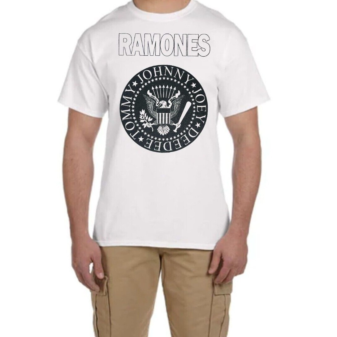 RAMONES PUNK ROCK Black T Shirt gallery