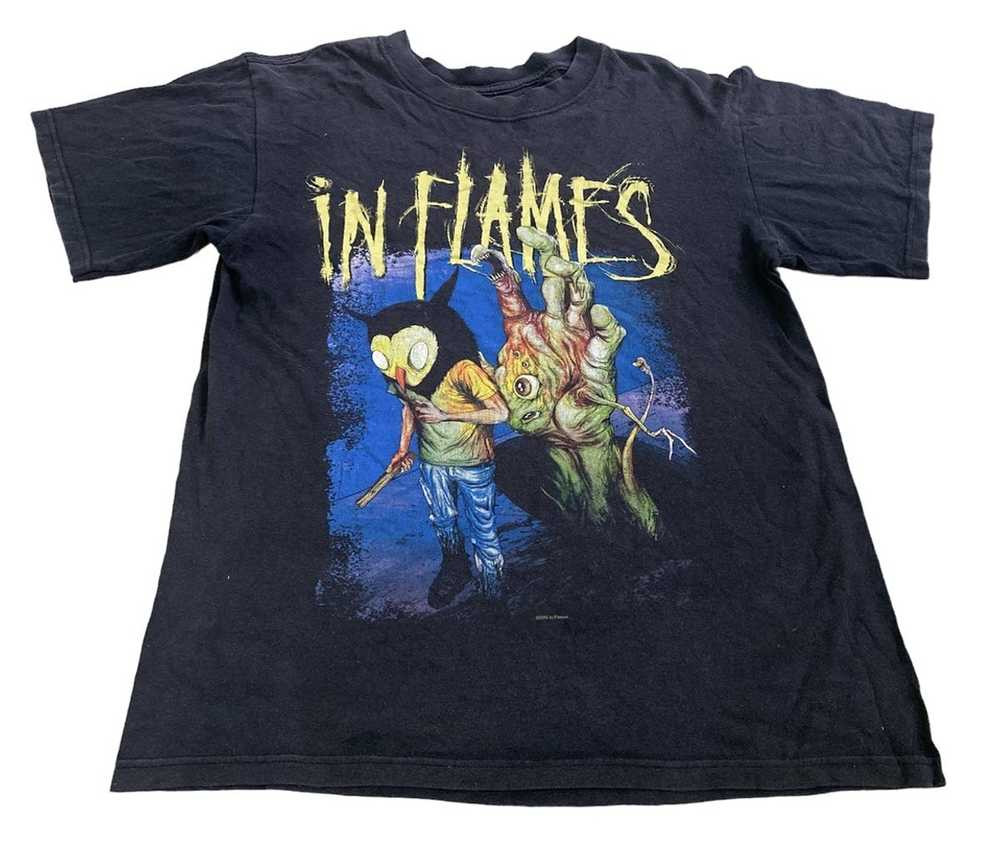 In Flames Heavy Metal Aesthetic T Shirt Adult Wear Options DT804 gallery