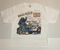 Padre Island Texas Pirate The Caribbean Basin T-Shirt Size XL