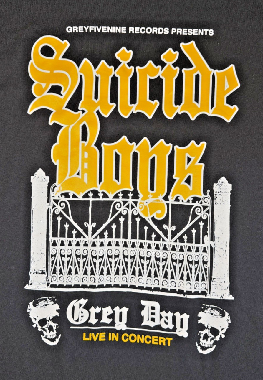 2021 Grey 59 Suicide Boys Grey Day Live In Concert Rap Hip Hop Tour T-Shirt XL gallery