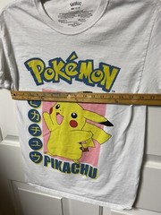 Pokemon Pikachu T Shirt Size Small White