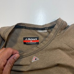BULWARK FR Flame Fire Resistant Long Sleeve Work T Shirt Sz Mens 3XL