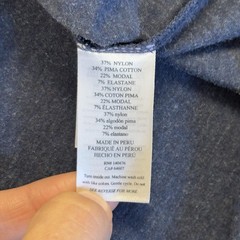 Faherty Shirt Mens Small Blue Movement Crewneck Tee T-Shirt Soft Stretch Casual
