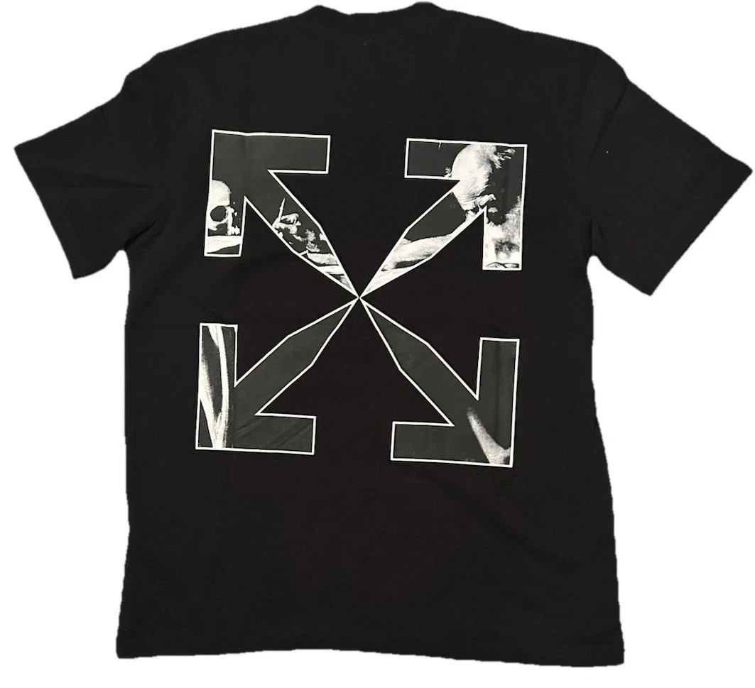 OFF WHITE T-SHIRT Reprint Edition Black Beautiful Reprint gallery