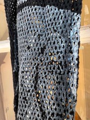 TRIPP nyc men vintage Fishnet Mesh Sheer Skull shirt M NWT Hot Topic punk goth
