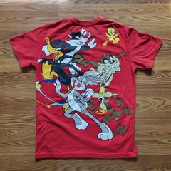 Looney Tunes All Over Print Small Graphic Tweety Bugs Bunny Sylvester Taz