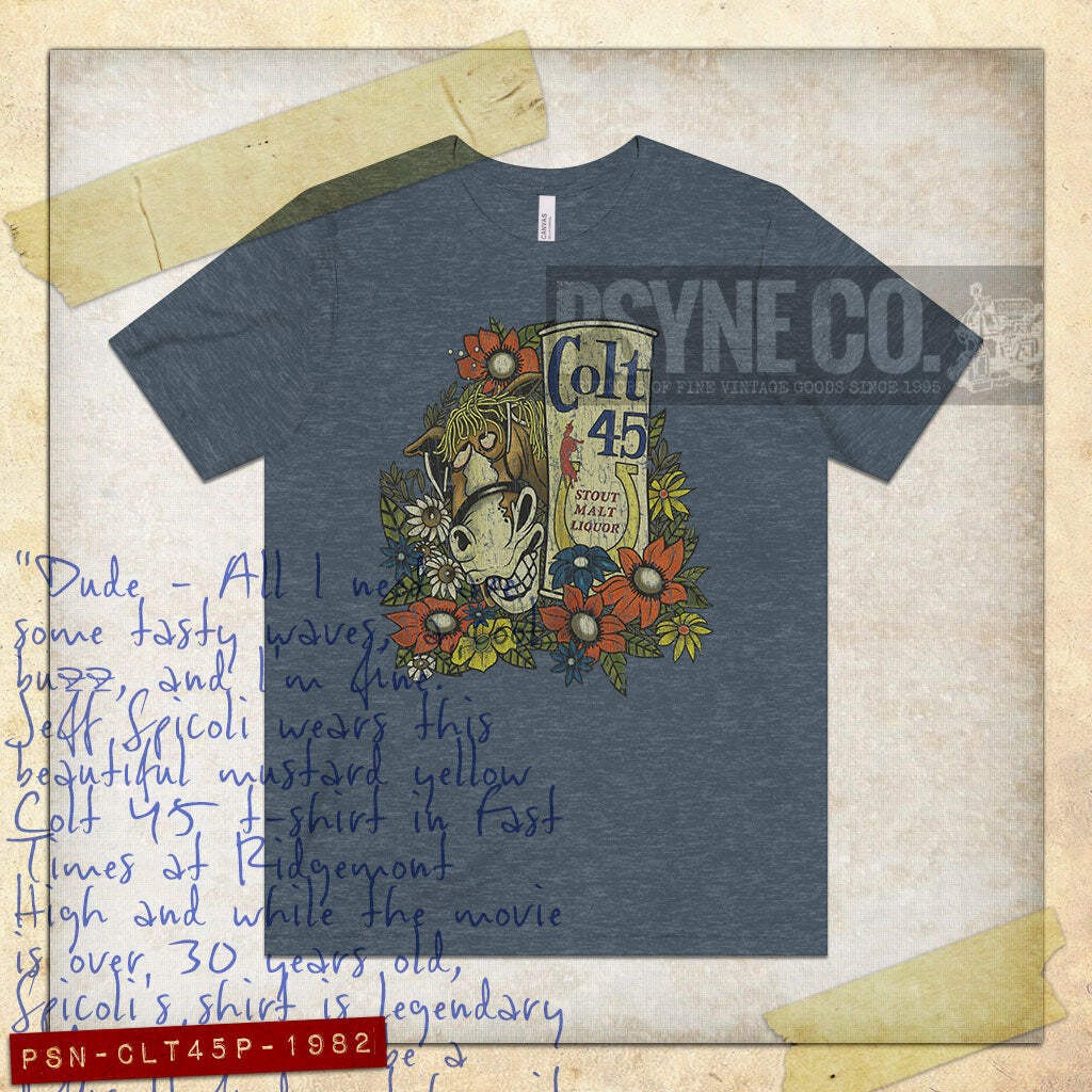 Colt 45 Party Mule 1982 Vintage Men's T-Shirt gallery