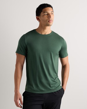 Quince Men 100% Merino Wool All-season Short Sleeve Base Layer Tee Green Xxl gallery