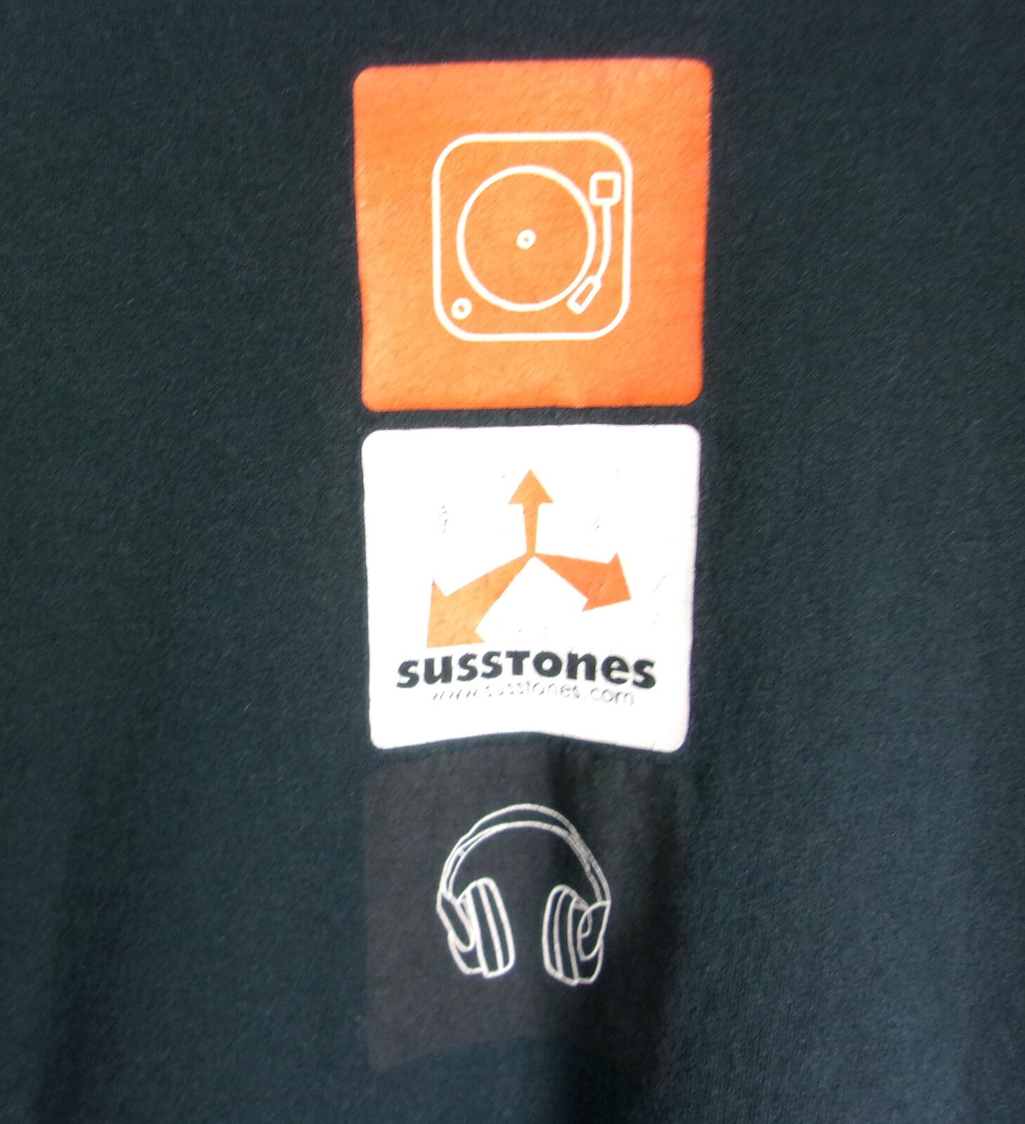 Susstones Records T-Shirt Medium Mpls Ed Ackerson Polara BNLX 27 Various 2002 gallery