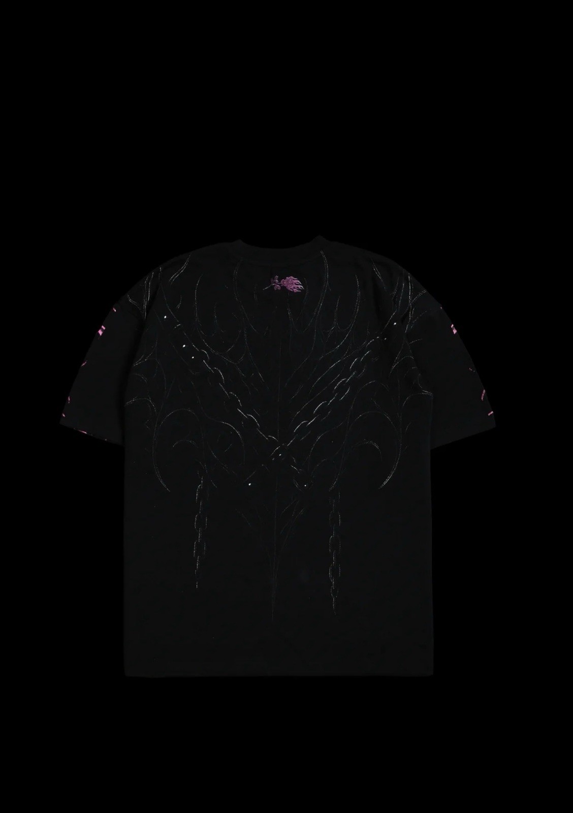 VOID SMILE AMERICAN CLASSIC OVERSIZED TEE IN BLACK Size XL gallery