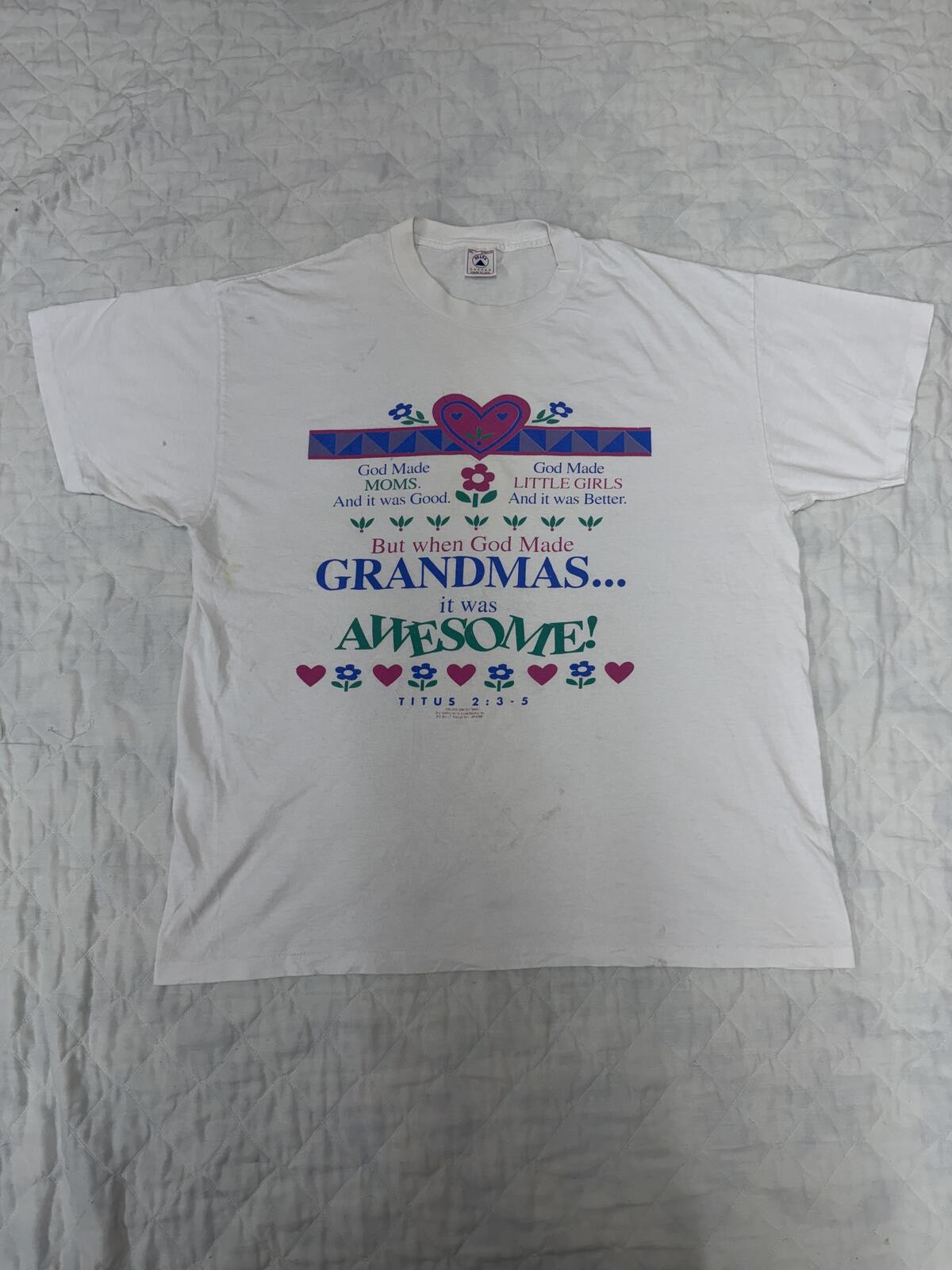 Vintage 1993 Single Stitch Grandma Core Family Tee gallery