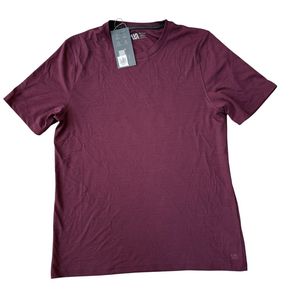 VRST Icon Short Sleeve in sawtooth stripe men’s T-shirt size S NWT gallery