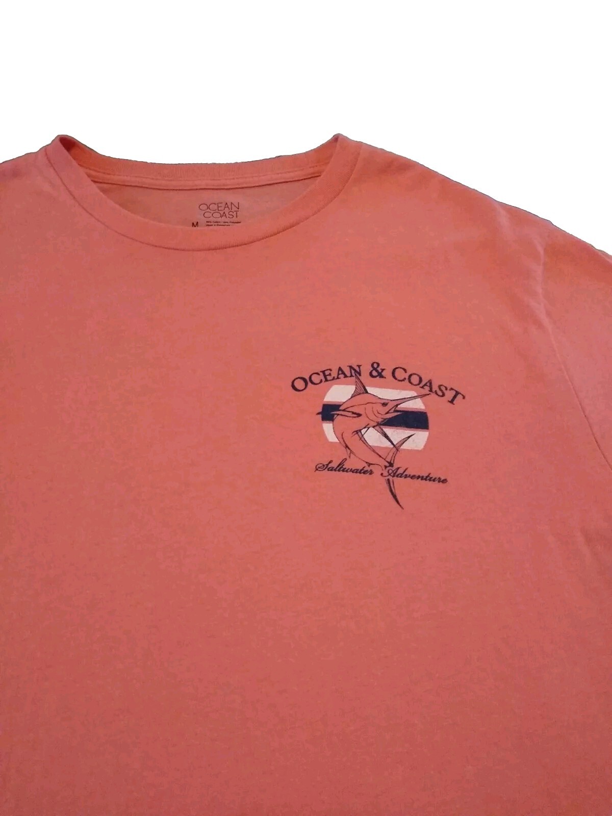 Ocean & Coast T-shirt Men's Coral M Saltwater Adventure Marlin Fishing Beach gallery