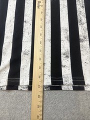 Beetlejuice All Over Print Tee Size XL Striped NWOT Warner Bros