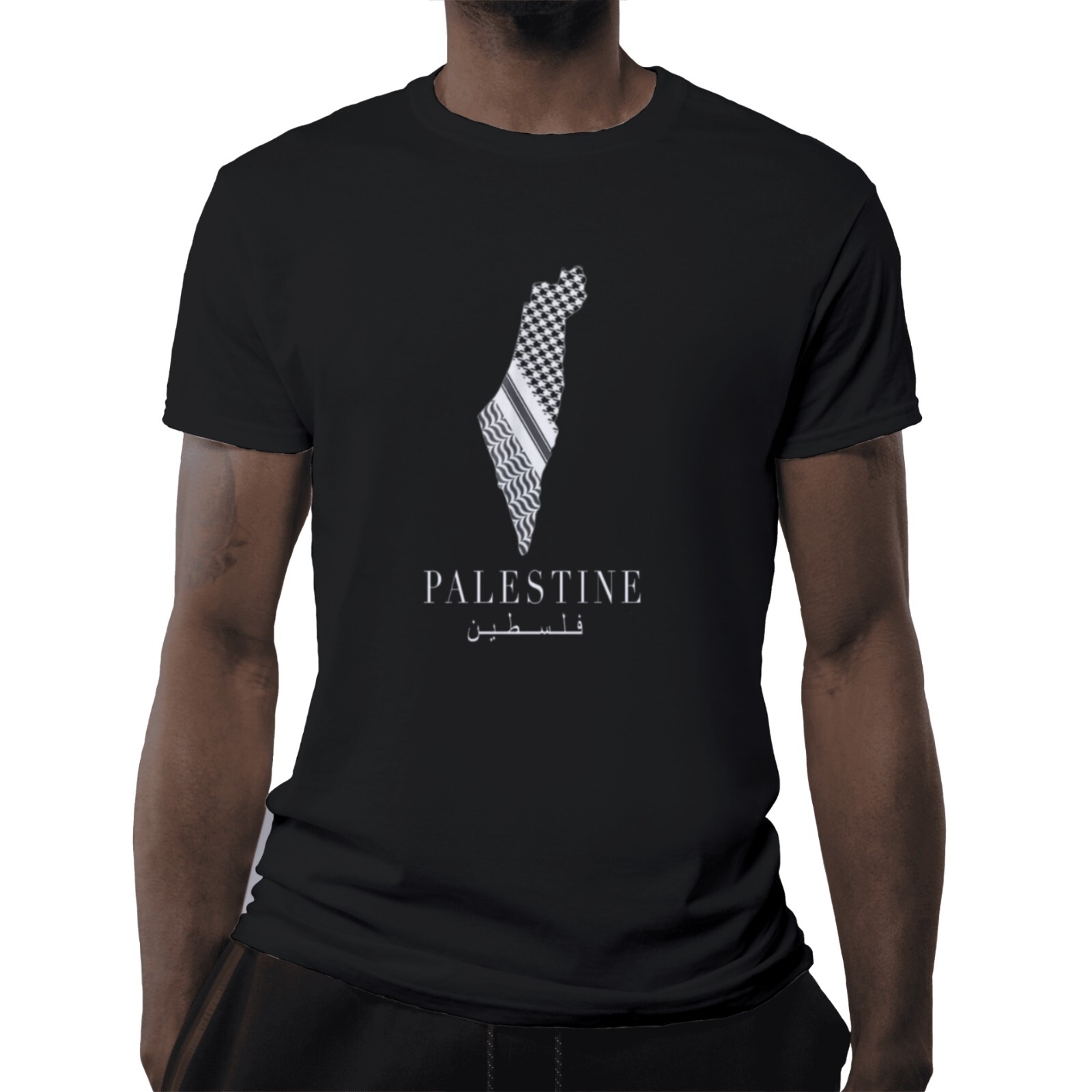 Palestine T-Shirt Unisex Al-Aksa Mosque Keffiyeh 100% Cotton Heavy Blend S to 5X gallery