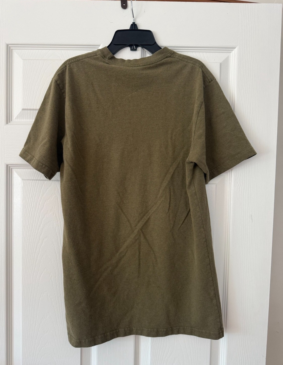 Patagonia T Shirt Men's Small Green Live Simply Graphic Organic Cotton Tee gallery