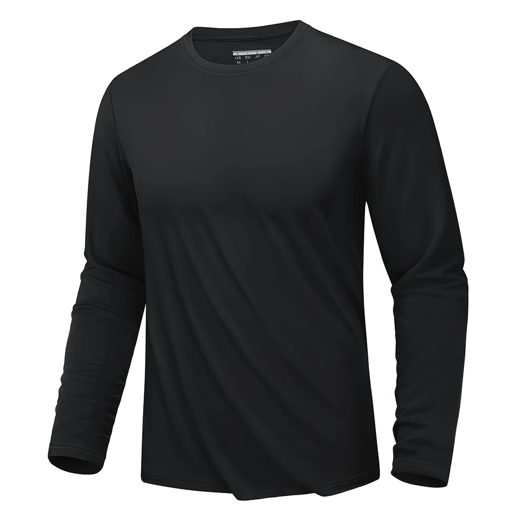 80+ Sun Protection T-shirts Men's Qui Dry Long Sleeve Athlectic T gallery
