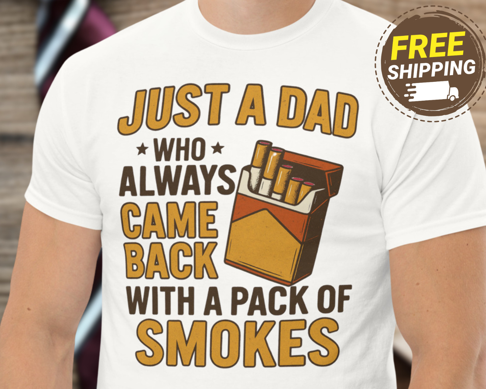 Funny Fathers Day Shirt Funny Cigarette Shirt Rad Dad Shirt Best Dad Ever TShirt