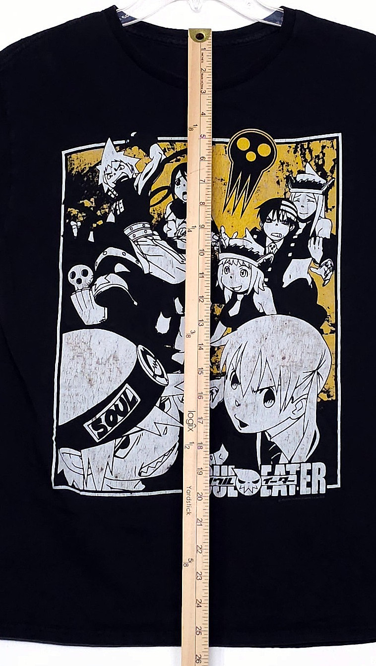 Soul Eater T-Shirt Y2K Manga Anime Small/Med Vintage? ~ No Tag See Measurements gallery