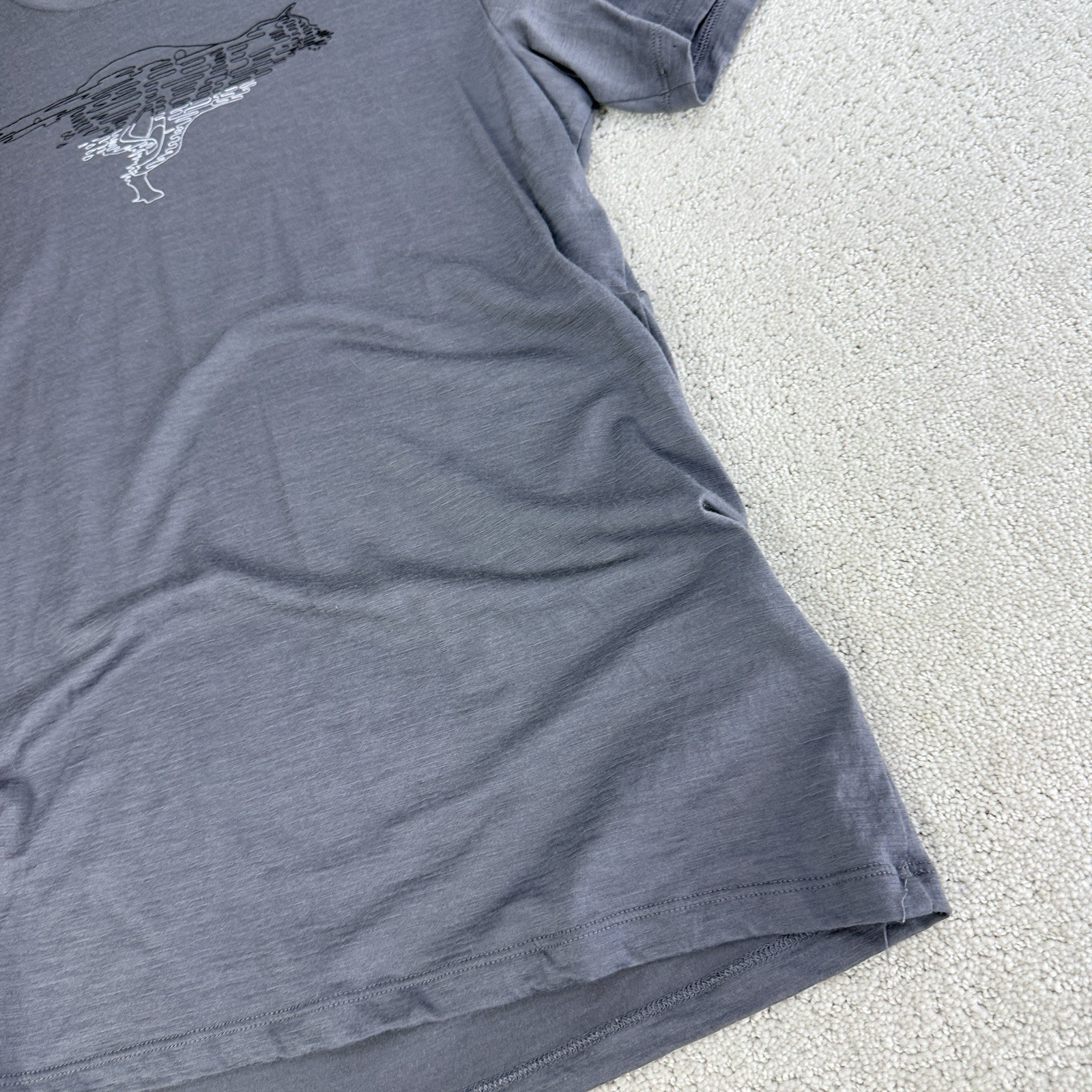 Icebreaker Merino Wool Graphic T Shirt Gray Size M Men’s Cycling Running Base gallery