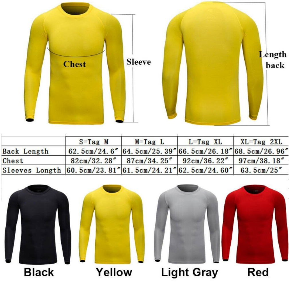 Men Sport Long Sleeve Underwear Johns Winter Thin Basic Crew Top Shirt No Plush gallery