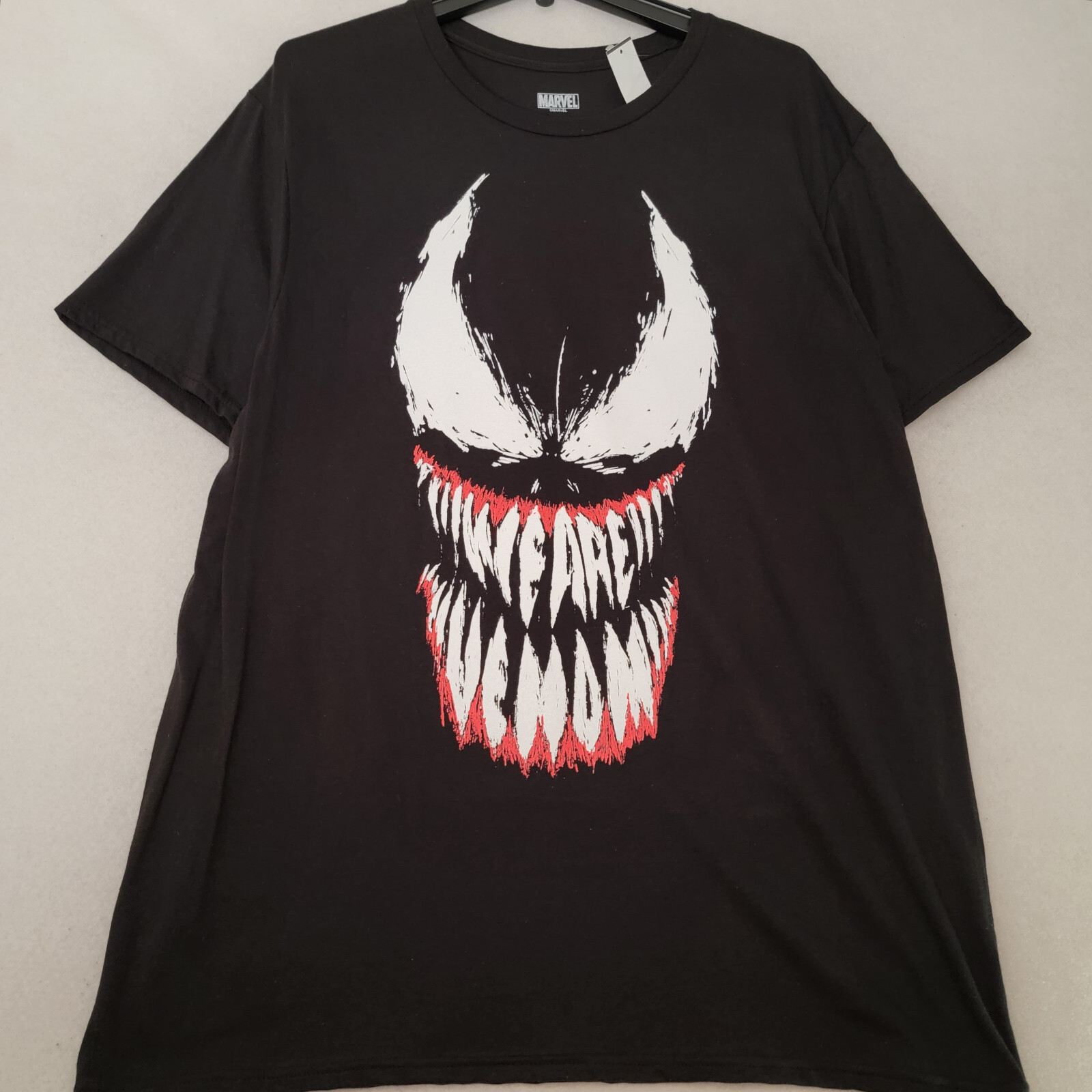 MARVEL VENOM Shirt Mens Extra Large XL Black MCU Comics WE ARE VENOM NWT gallery