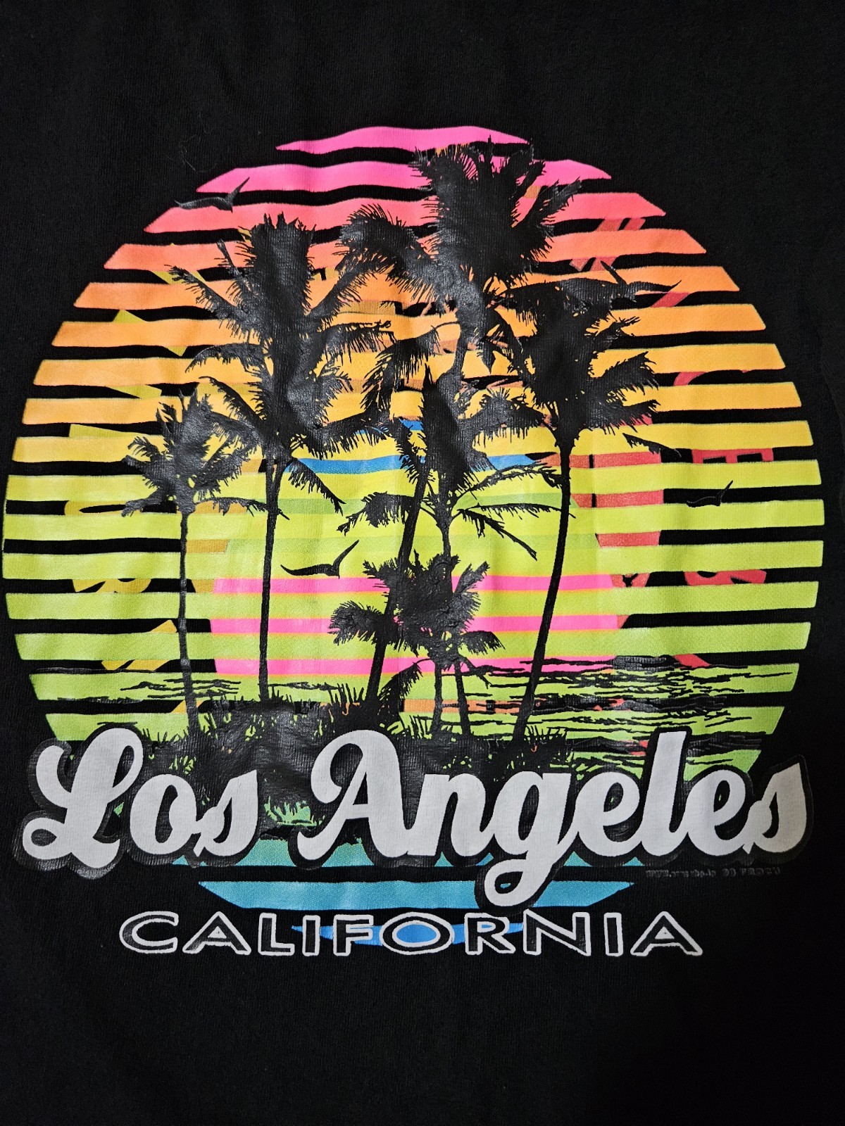 Los Angeles California Venice Beach Long Sleeve Shirt Size M gallery