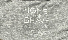Born Free Men’s T Shirt Large Gray Graphic Freedom & Liberty American Original